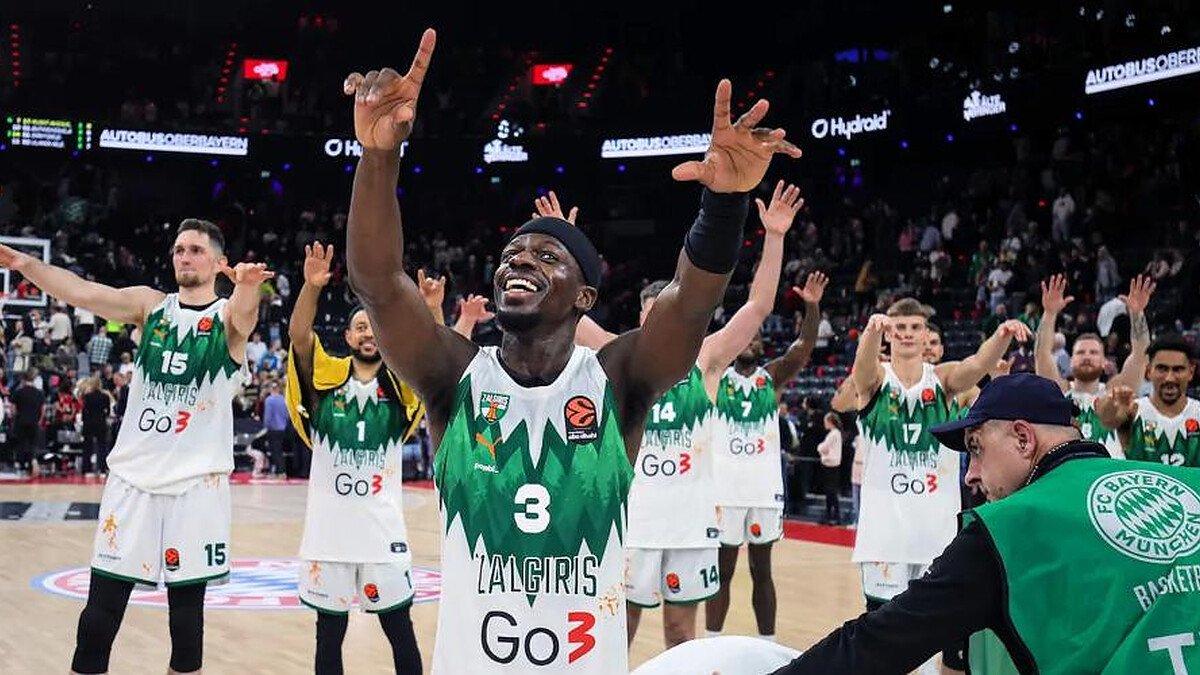 Zalgiris crushes Juventus and takes a 1-0 lead in the Lithuanian finals