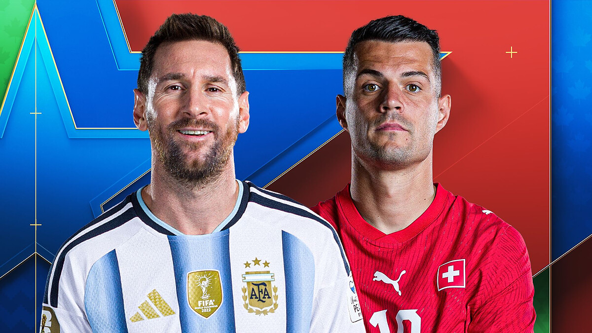 Argentina face Switzerland for the last World Cup semi-final spot