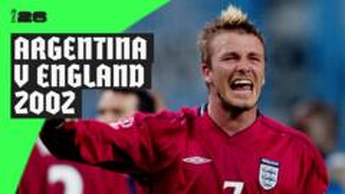 Argentina v England 2002 - Redemption for Beckham