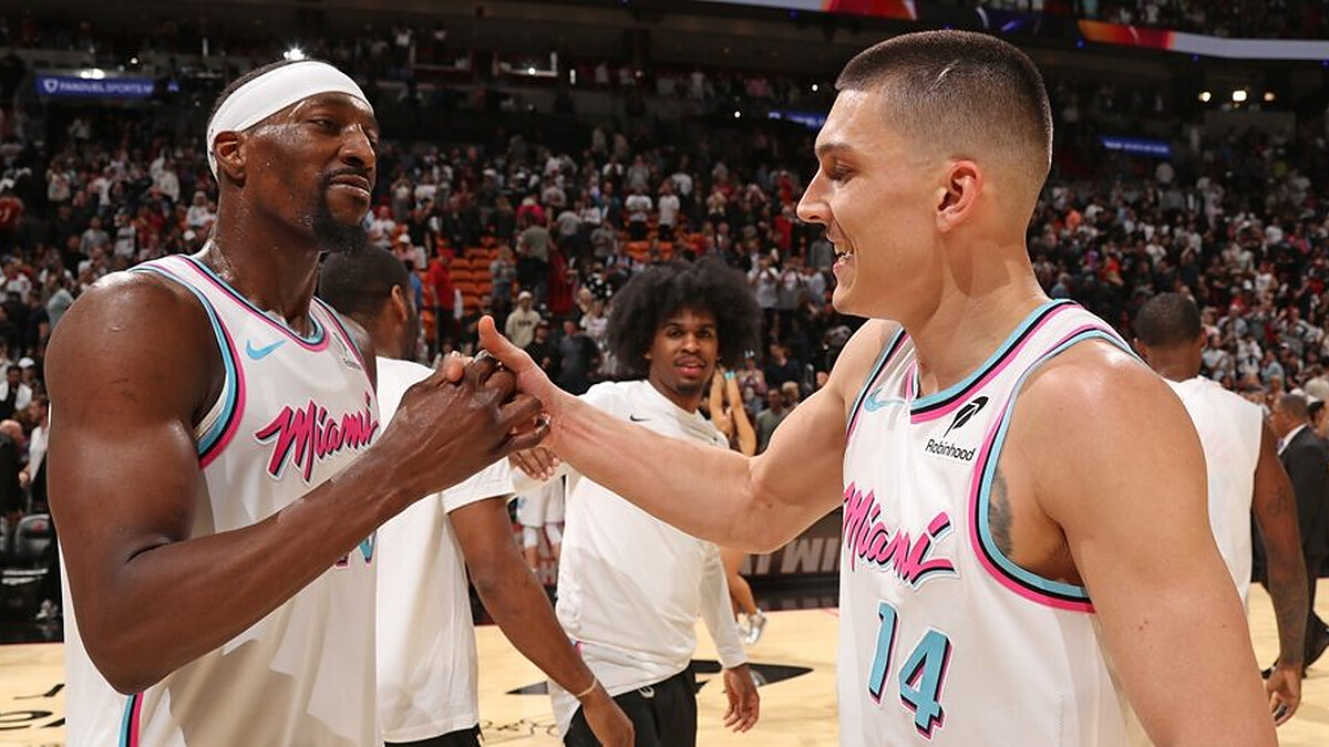 Bam Adebayo and Tyler Herro had a fight in Las Vegas