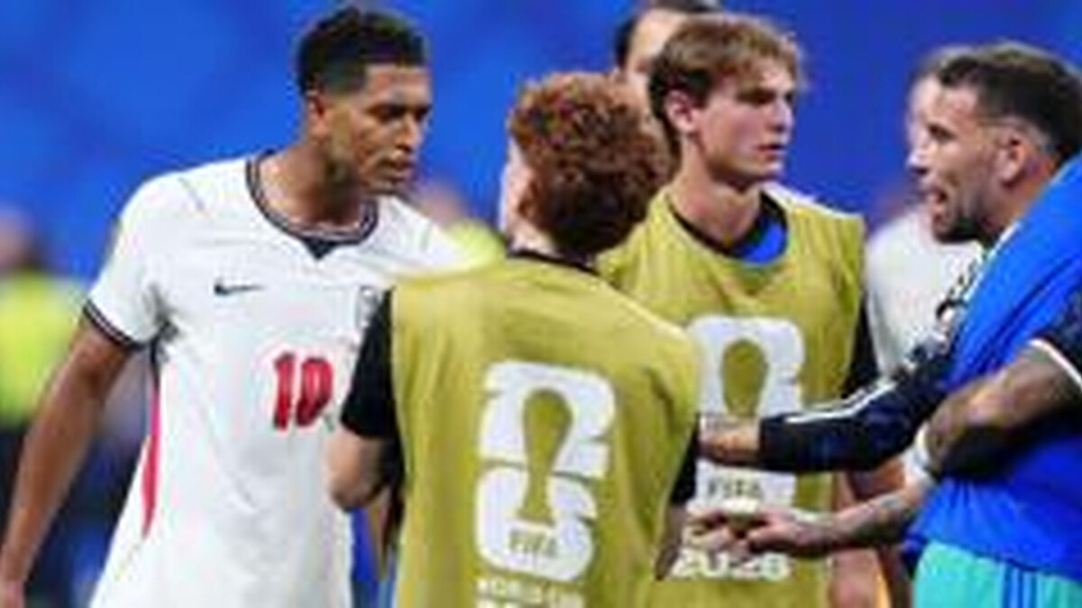 Bellingham slapped Argentina substitute after England exit