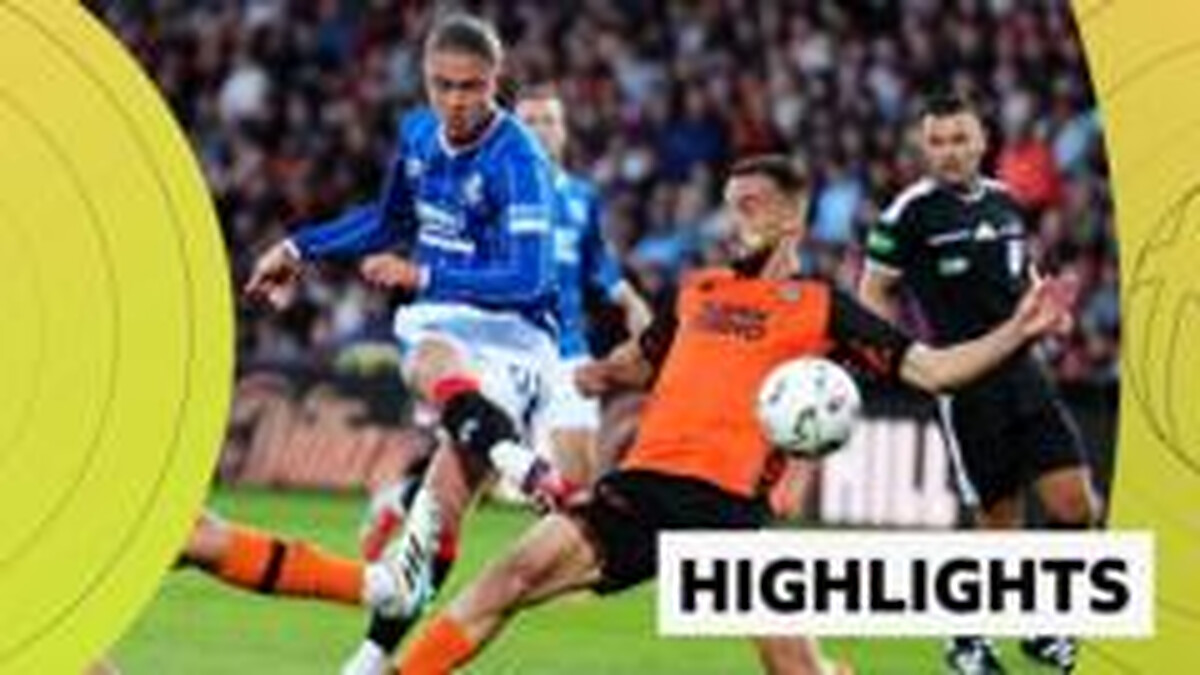 Dundee Utd & Rangers open season with Friday draw - watch
