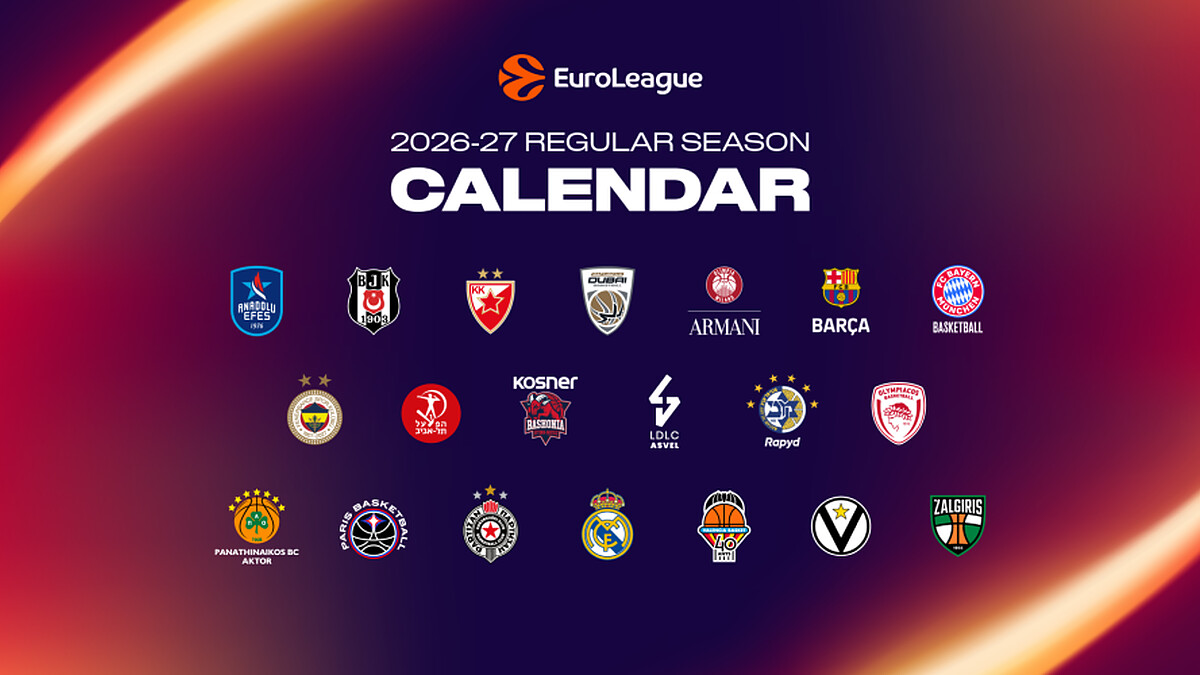 EuroLeague releases full schedule for the 2026-27 season