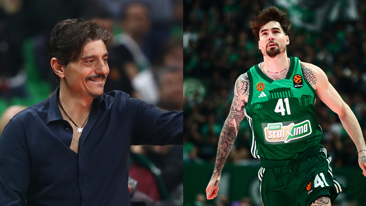 Giannakopoulos ties Juancho to Panathinaikos: “We want you to play for us as long as you want”
