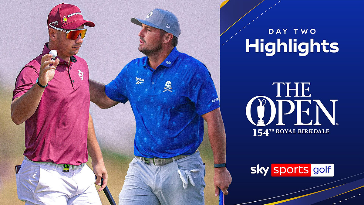 Herbert leads The Open as DeChambeau penalised for rules infringement