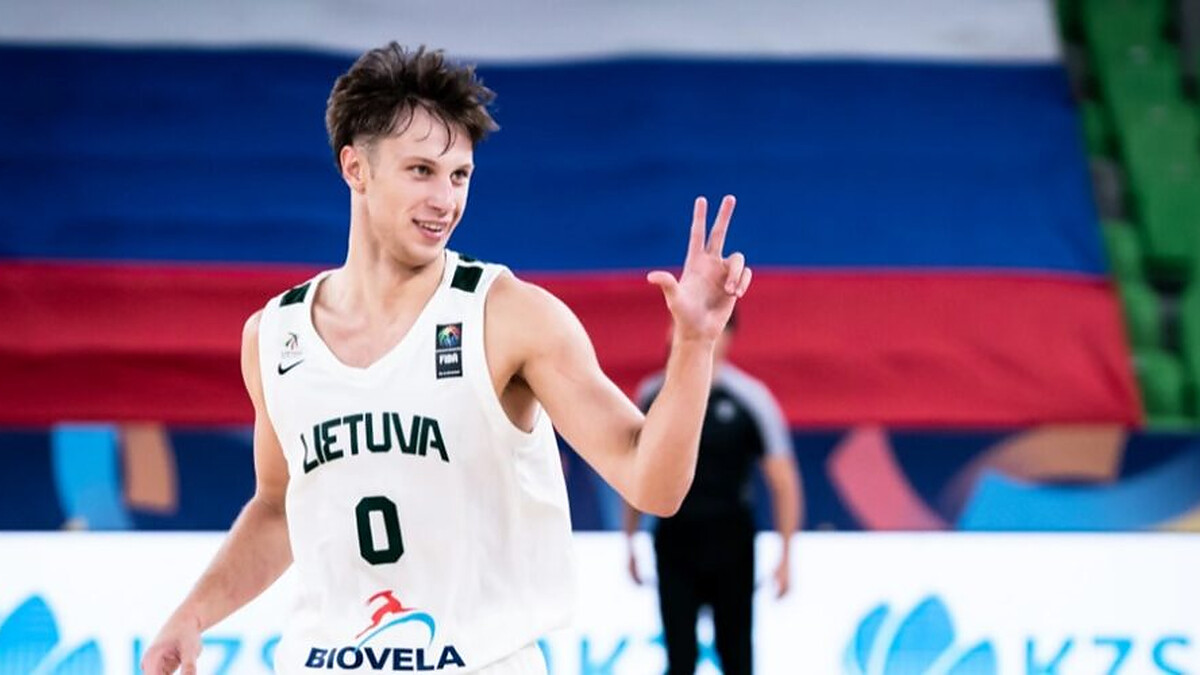 Juzenas sets new U20 EuroBasket records for points and efficiency