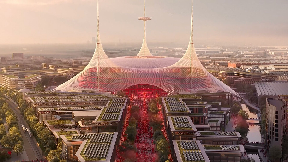 Location revealed for Man Utd's new 100,000-seater stadium