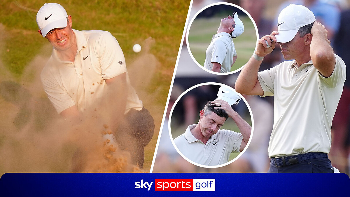 McIlroy makes slow start to Open challenge | Story of Rory's round