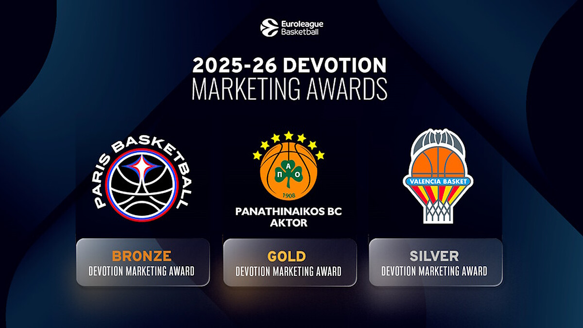 Panathinaikos, Valencia, and Paris win big at Devotion Marketing Awards