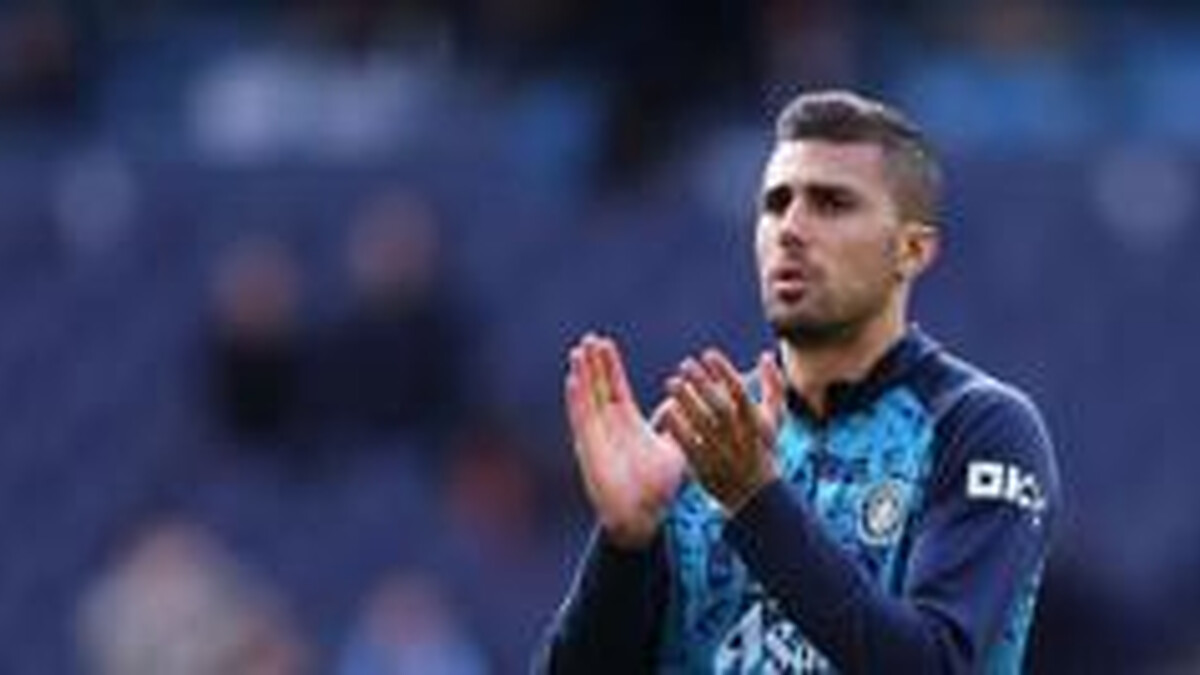 Rodri out for 'short period' after back surgery