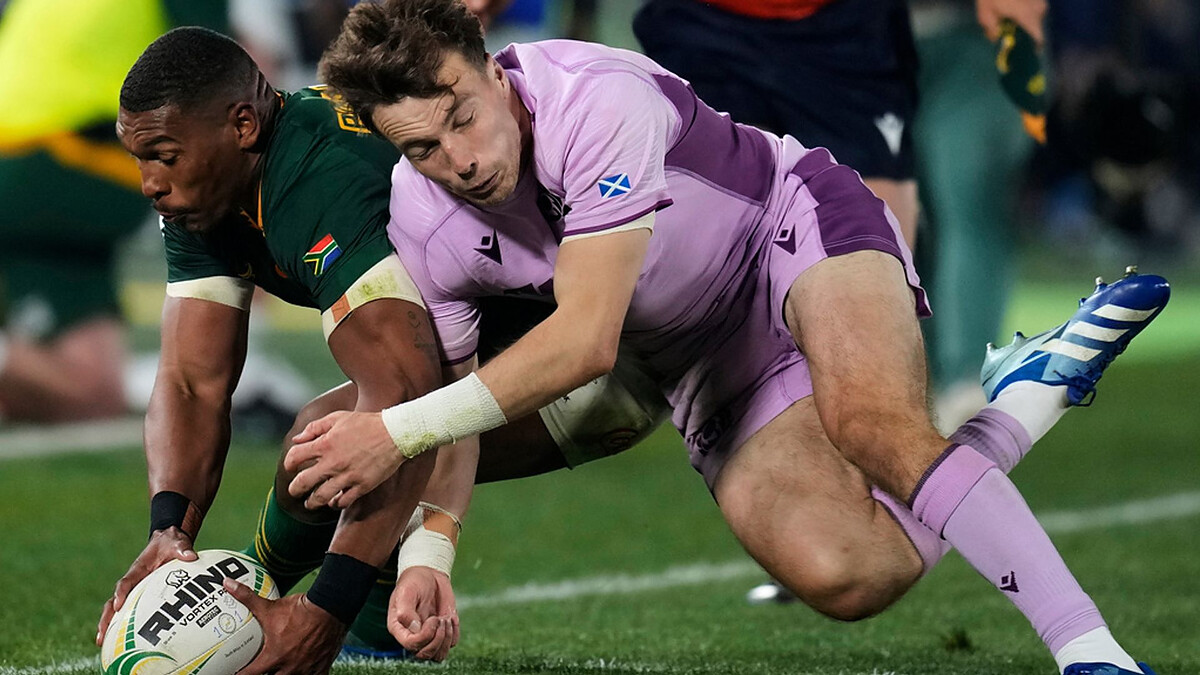 Scotland's late comeback falls short against Springboks