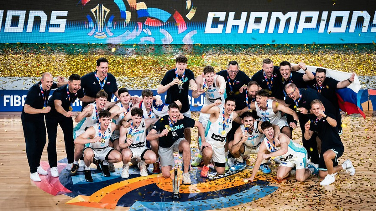 Slovenia claimed third FIBA U20 EuroBasket title after beating Serbia in the final