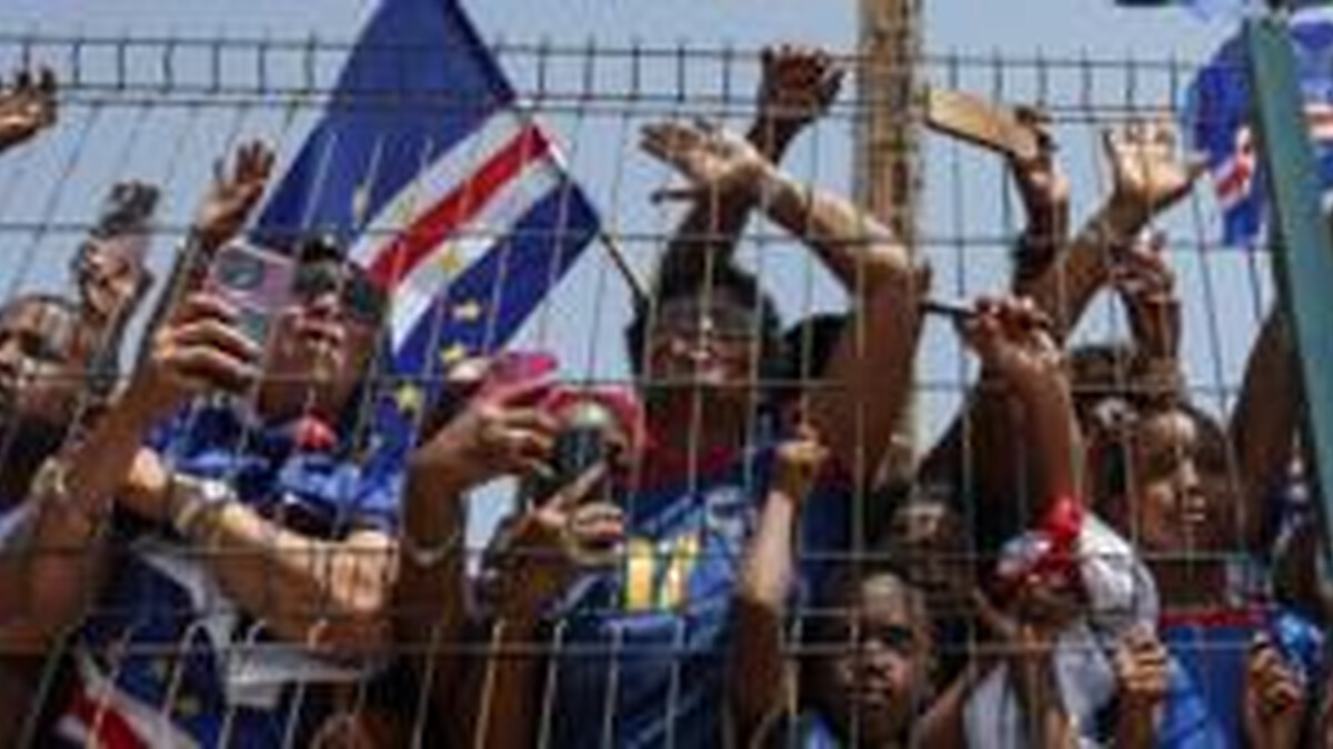 Thousands welcome home Cape Verde players after stunning World Cup run