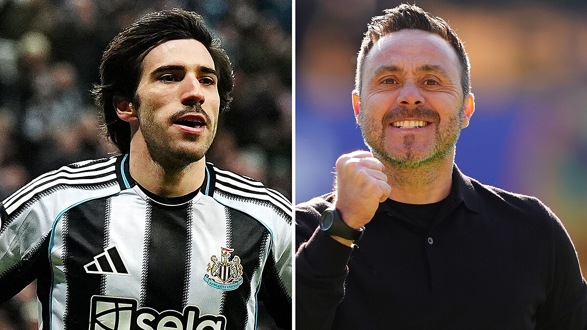 Tonali: De Zerbi played huge role in Tottenham move