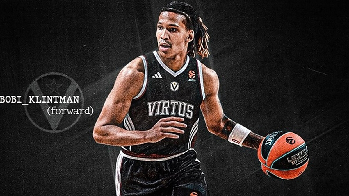 Virtus signs ex-NBA player Bobi Klintman