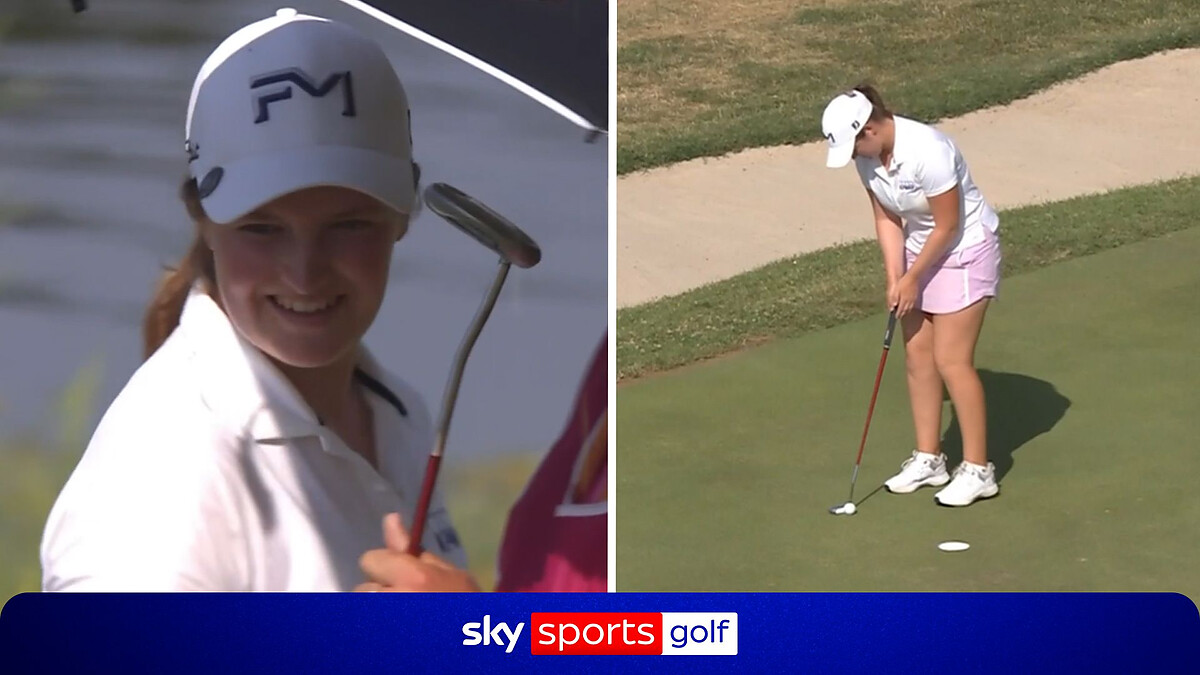 Woad takes Evian Championship lead following final-hole birdie
