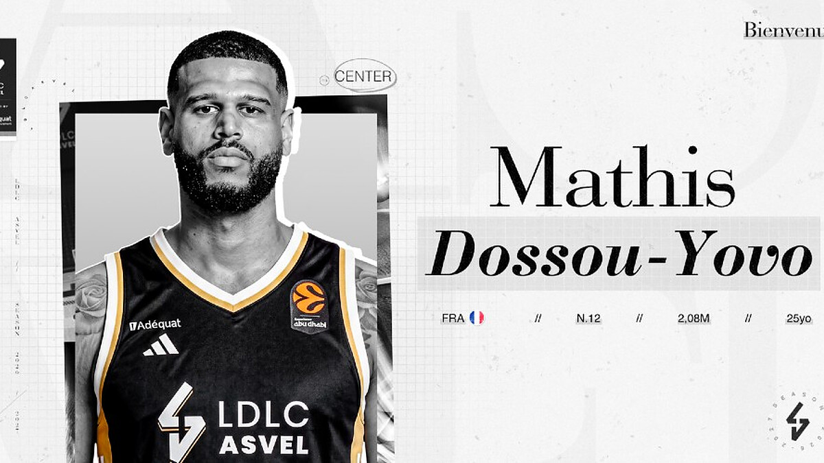 ASVEL signs French center Mathis Dossou-Yovo