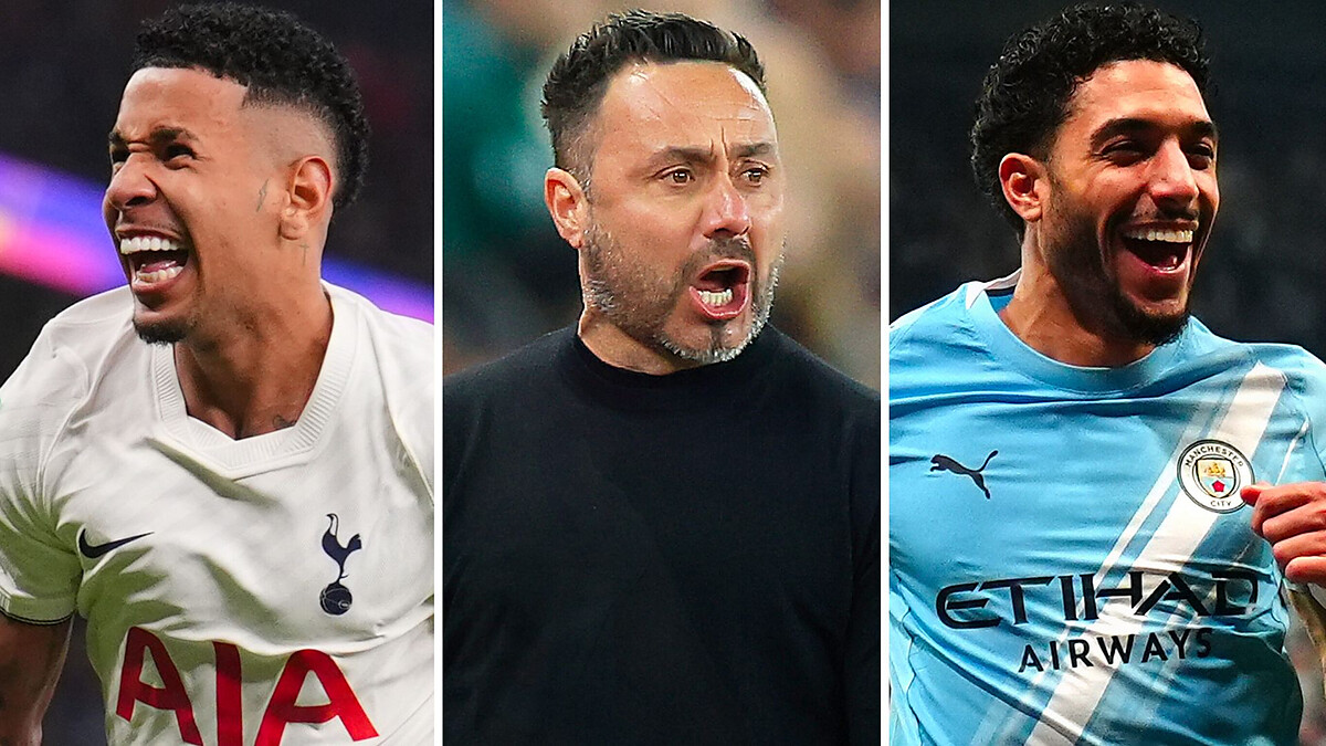'Bomba!' De Zerbi delighted as Spurs transfers create 'great squad'