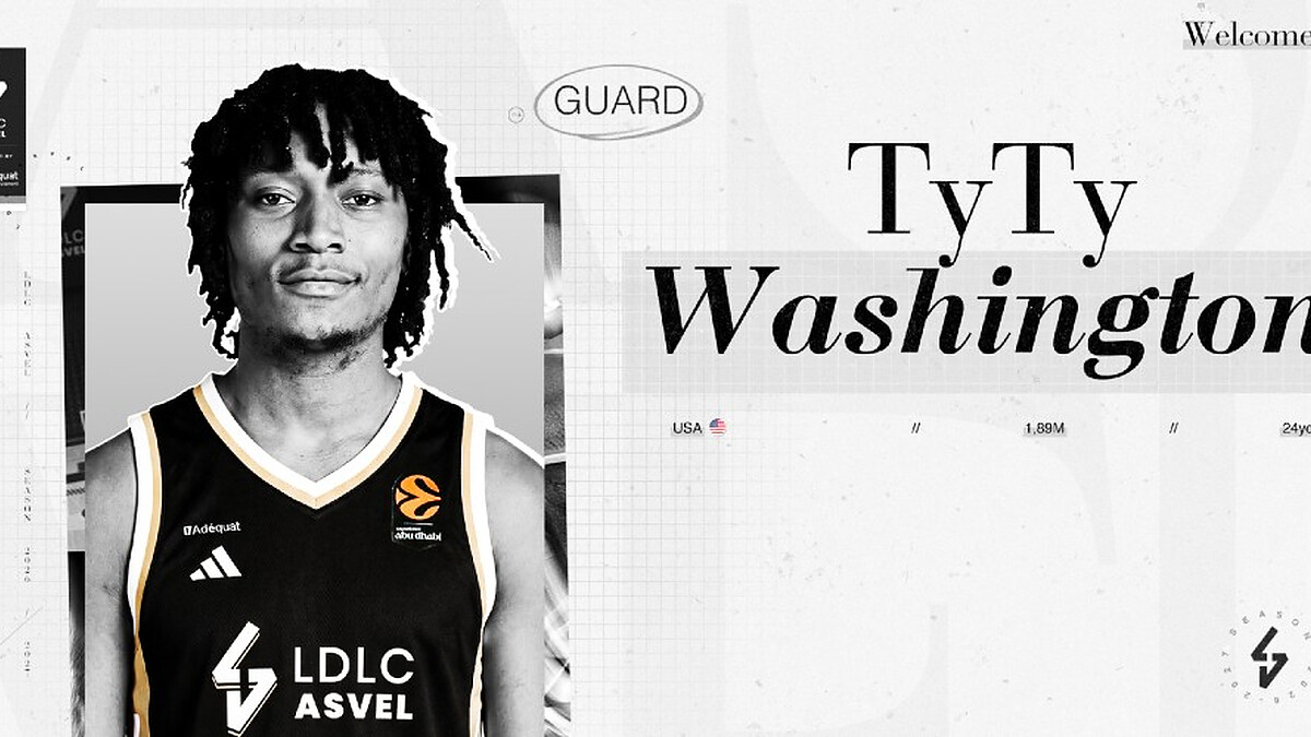 Ex Clippers guard TyTy Washington signs for ASVEL