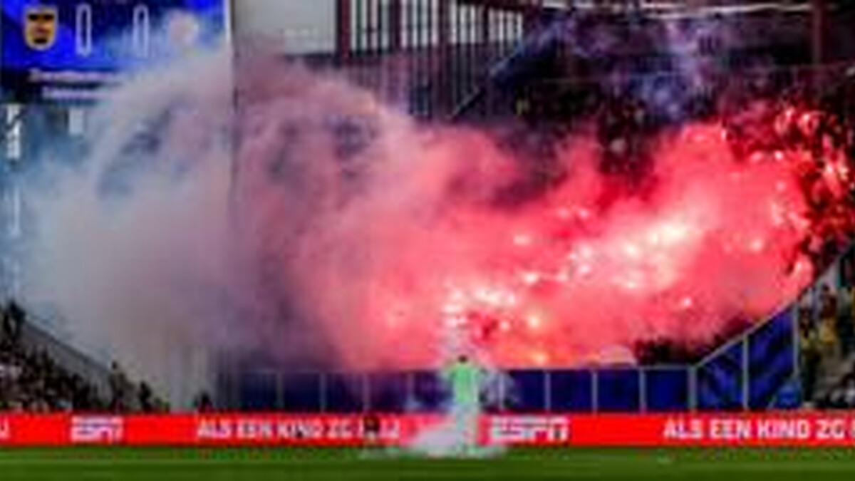 Fans suffer firework burns and eye injuries in Eredivisie
