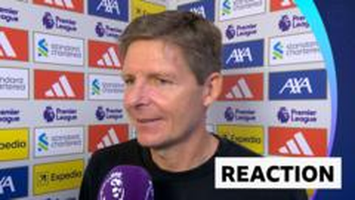 'Proud but disappointed' - Glasner's mixed emotions after Liverpool draw