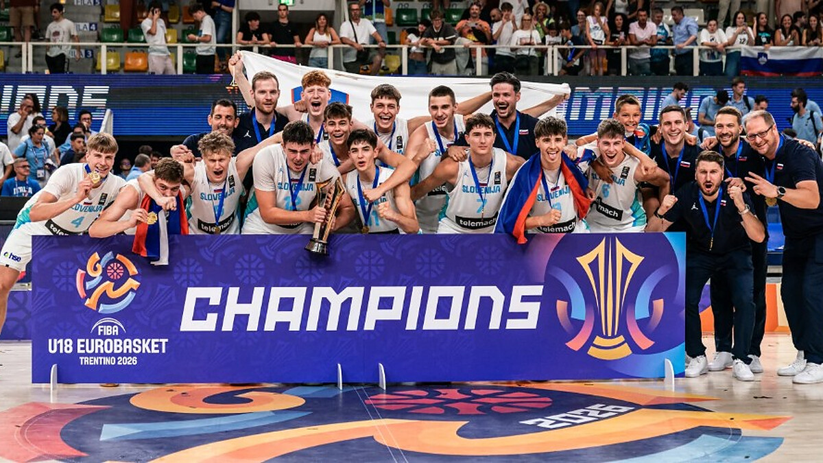 Stefan Joksimovic led Slovenia to historic U18 EuroBasket title