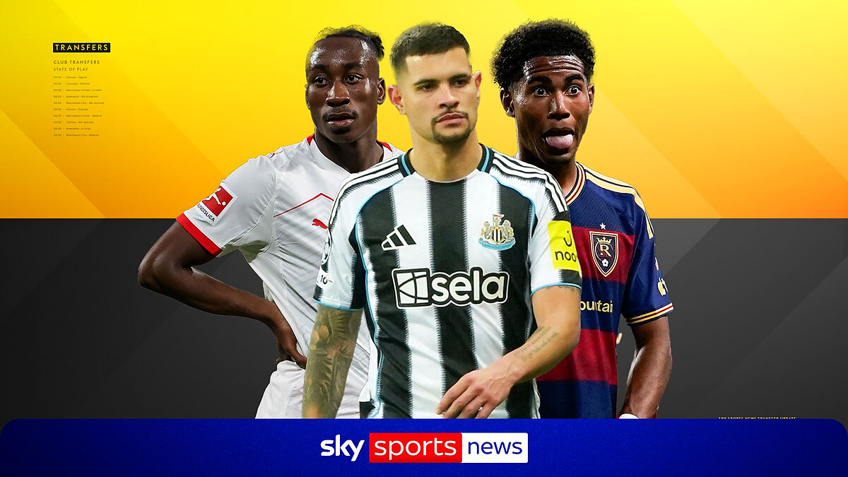 The latest transfer news on Guimaraes, Diomande, Vinicius Jr and more...
