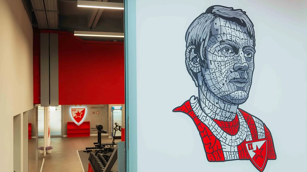 Crvena Zvezda names practice center after club giant Vladimir Cvetkovic