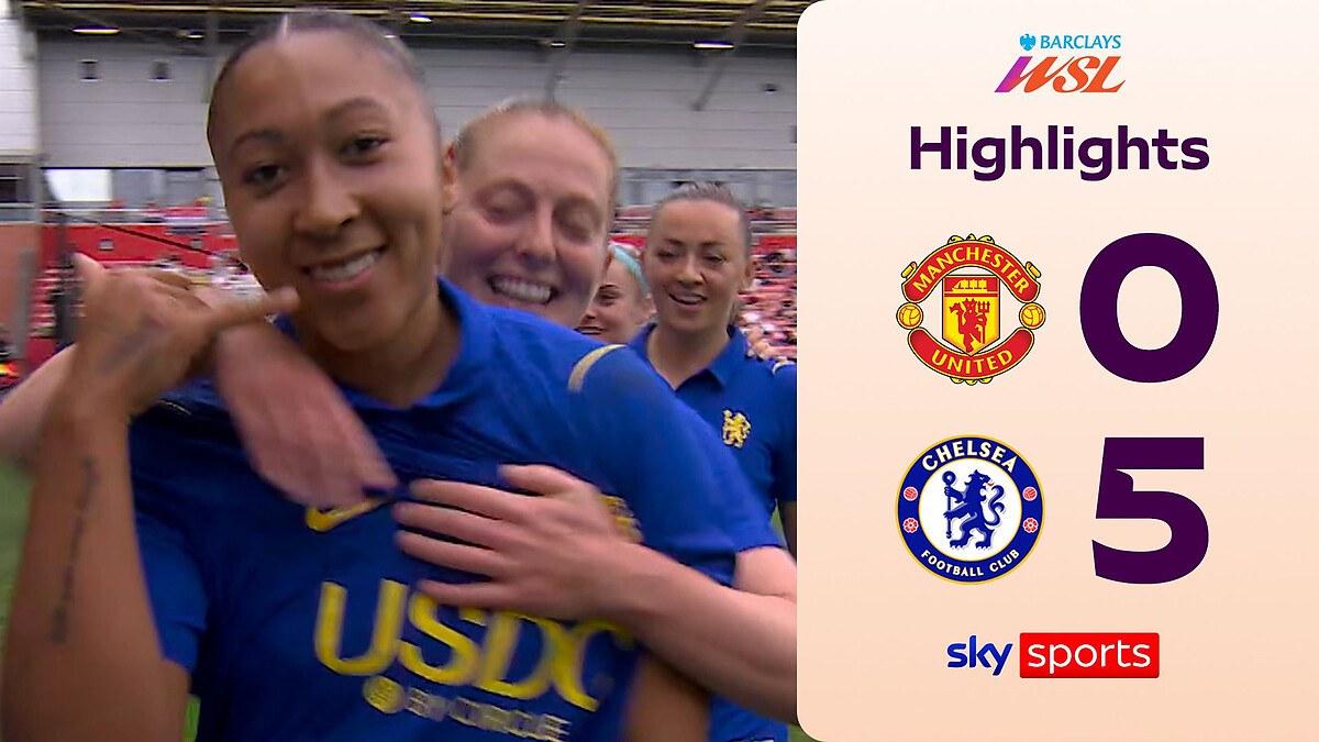 Dominant FIVE-star performance as Chelsea sweep Man United