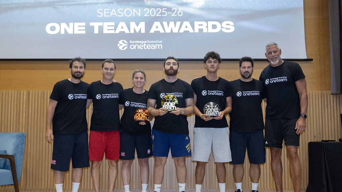 Fenerbahce, Bourg, Milan and Vezenkov take the top honors at the 2025-26 One Team Awards