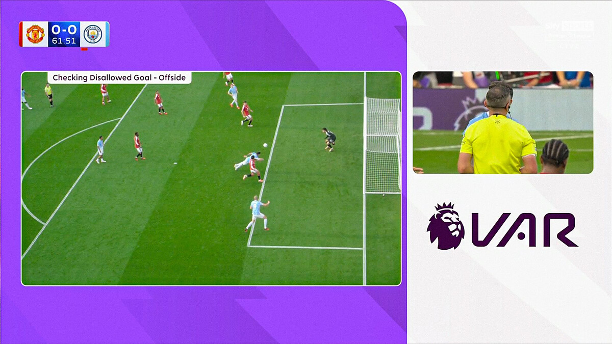 'I need the offside law explaining to me!' - VAR drama as Haaland fires Man City ahead!