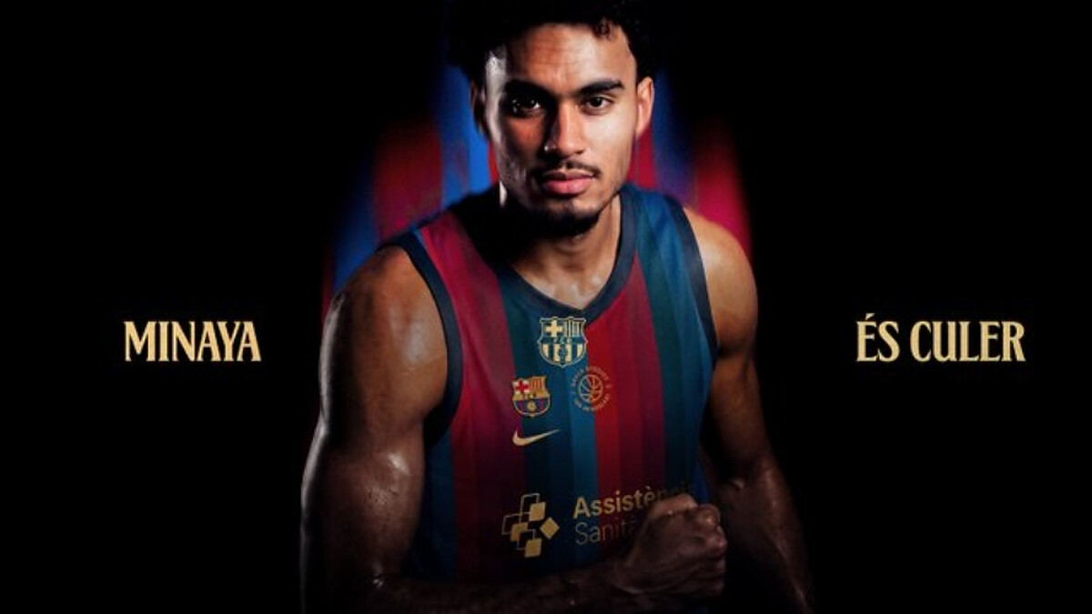 Justin Minaya signed with Barcelona for two seasons