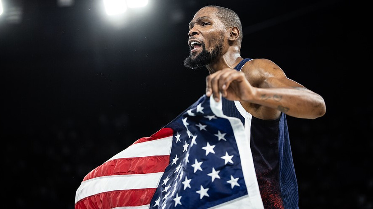 Kevin Durant sets his sights on a fifth olympic gold in Los Angeles