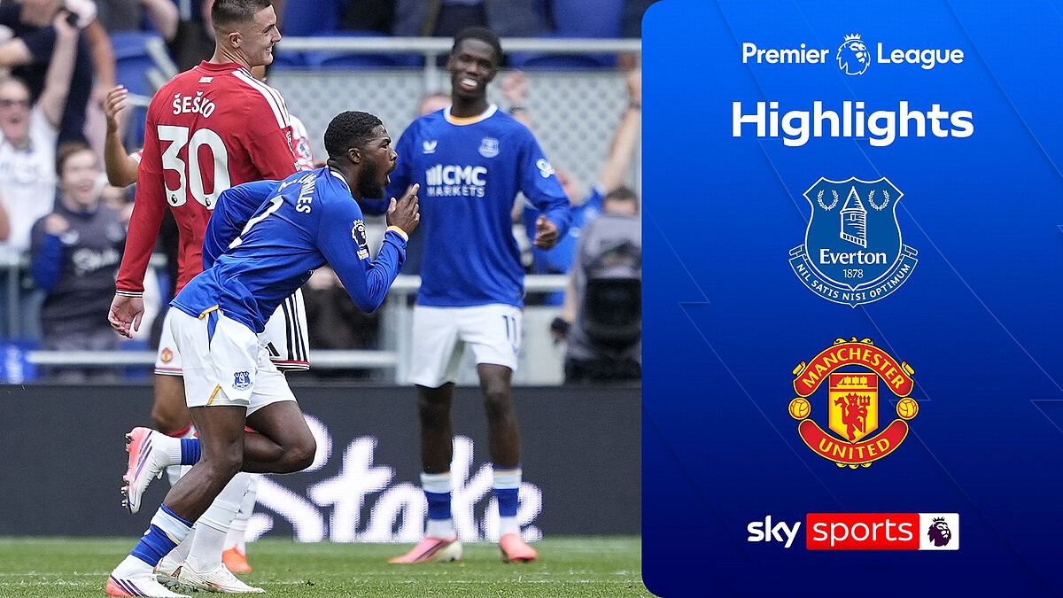 Late SCENES! Maitland-Niles' incredible last-gasp goal nicks point for Everton