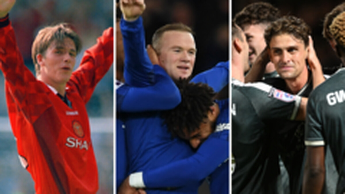 Long-shot kings: Beckham, Rooney... and Newport's Biggins