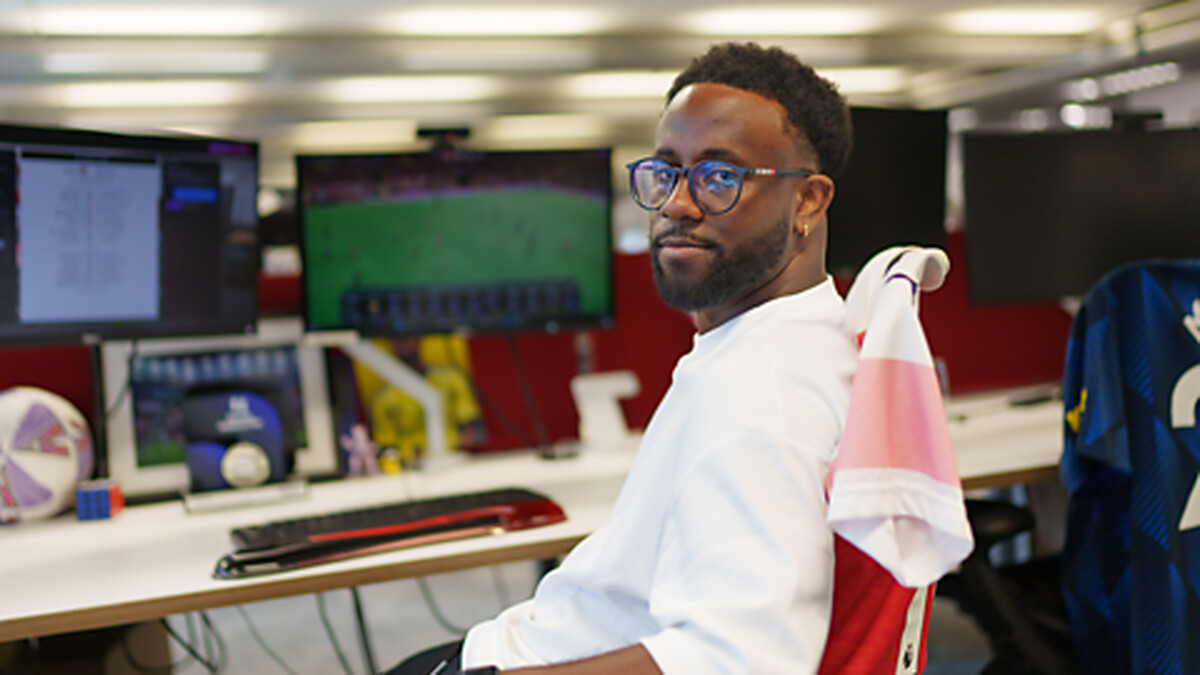 'My job combines my passion for gaming and football'