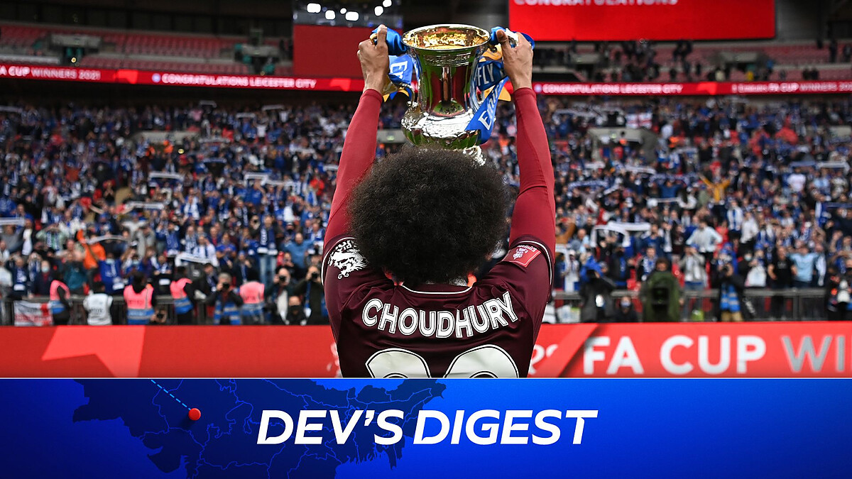 Dev's Digest: Hamza's FA Cup final shirt to be auctioned | Award winners stand with Iqbal