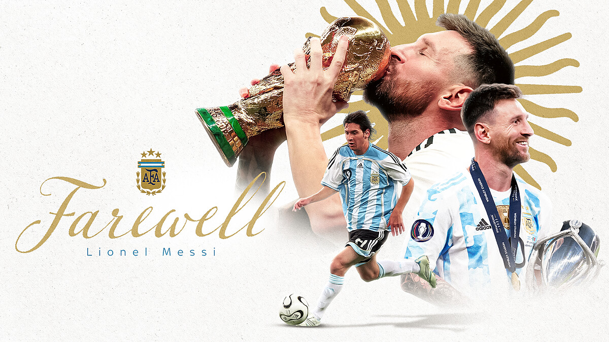 Messi ends Argentina career with a goal on emotional night