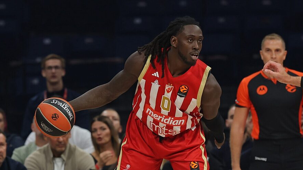 Motley suffers an injury, Baldwin Jr. set to debut for Crvena zvezda