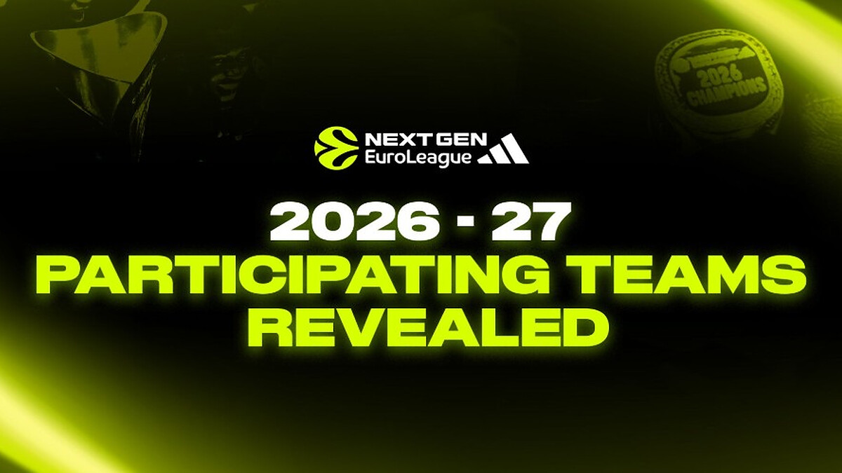 NextGen EuroLeague confirms 40-team lineup for 2026-27