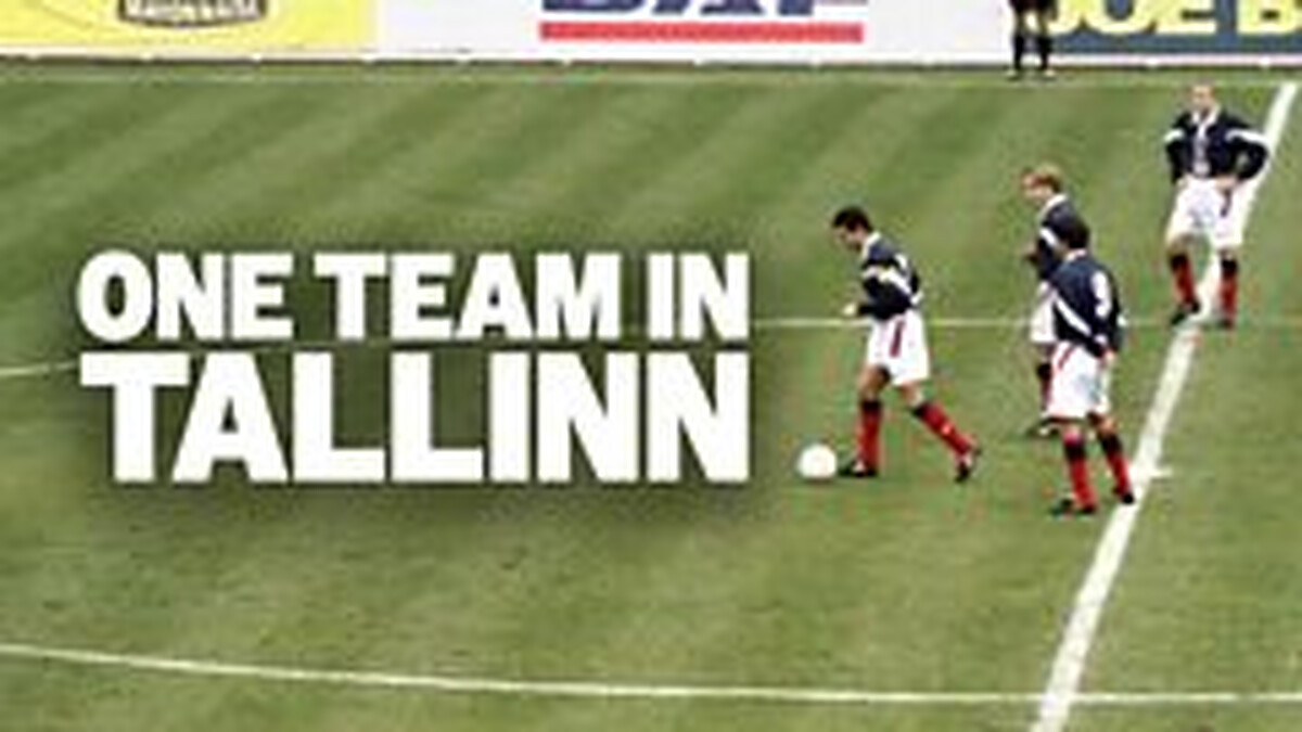 One Team in Tallinn - the day Scotland played without opposition