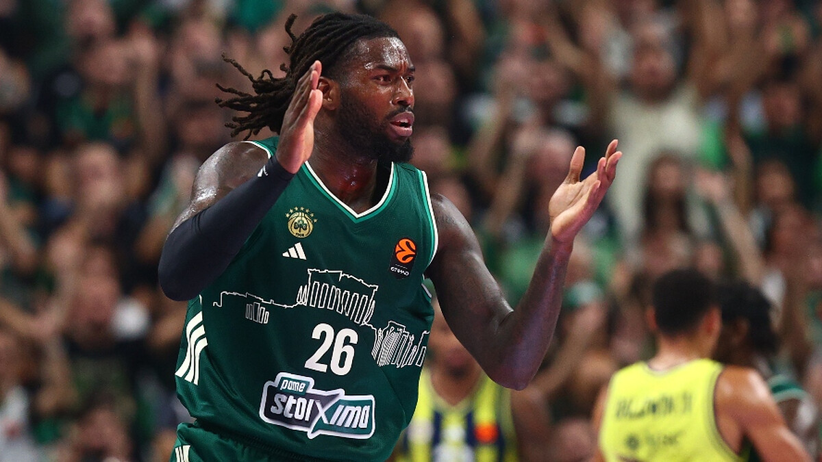 Panathinaikos center Mathias Lessort picks up EuroLeague Round 4 MVP award