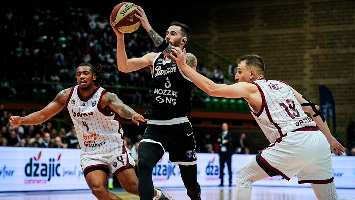 Partizan holds off Bosna, confirms Jekiri injury layoff