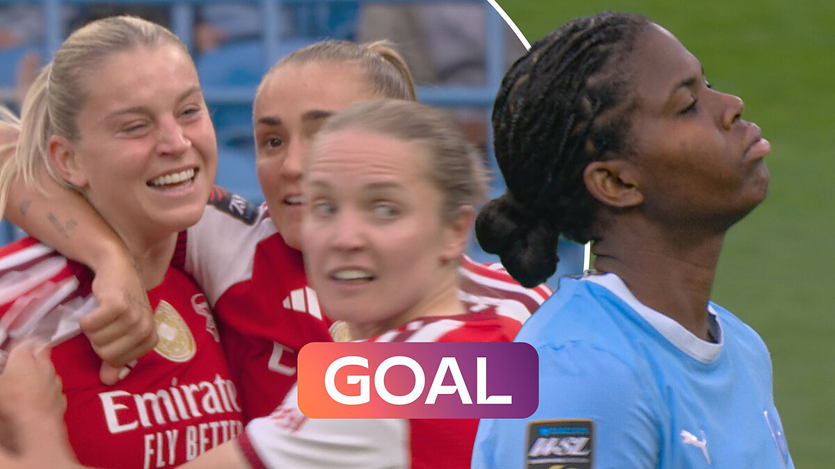 'Wonderful finish!' - Russo's superb strike puts Arsenal back in front vs Man City